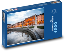 Miasto wieczorem Puzzle 1000 elementów - 60x46 cm