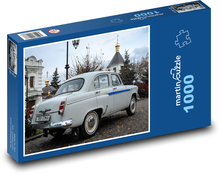 Car - Moskvich Puzzle 1000 pieces - 60 x 46 cm 