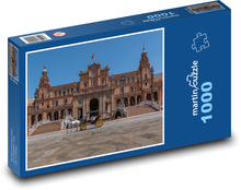Spanische Stadt Sivilla Puzzle 1000 Teile - 60 x 46 cm