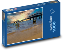 Pobrežie, mólo Puzzle 1000 dielikov - 60 x 46 cm 