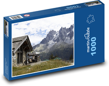 Alpy - Mont Blanc Puzzle 1000 dílků - 60 x 46 cm