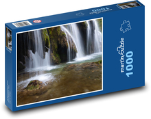 Lesný vodopád Puzzle 1000 dielikov - 60 x 46 cm 