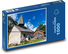 Kleine Alpenkirche Puzzle 1000 Teile - 60 x 46 cm