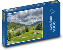 Landschaft, Berge Puzzle 1000 Teile - 60 x 46 cm
