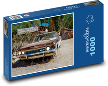 Polizeiauto - USA Puzzle 1000 Teile - 60 x 46 cm