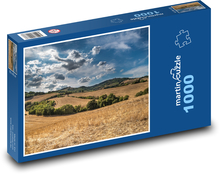 Sommer-Nacherntelandschaft Puzzle 1000 Teile - 60 x 46 cm