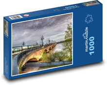 Bridge in Bordeaux, France Puzzle 1000 pieces - 60 x 46 cm