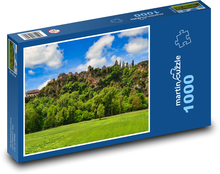 stredoveká dedina Puzzle 1000 dielikov - 60 x 46 cm 
