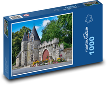 Märchenschloss mit Türmen Puzzle 1000 Teile - 60 x 46 cm