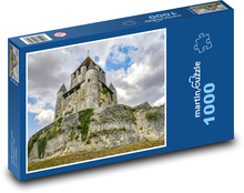Medieval fortress above the valley Puzzle 1000 pieces - 60 x 46 cm 