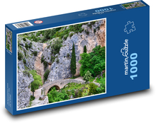 Bridge in the Gorge - Moustiers-Sainte-Marie Puzzle 1000 pieces - 60 x 46 cm