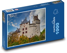 Zabytkowy zamek w Europie Puzzle 1000 elementów - 60x46 cm