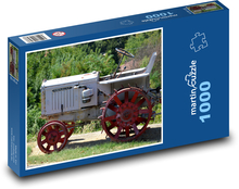 Historický zemědělský traktor Puzzle 1000 dílků - 60 x 46 cm