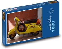 Italský retro skútr Puzzle 1000 dílků - 60 x 46 cm
