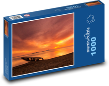 Sunset, pier Puzzle 1000 pieces - 60 x 46 cm 