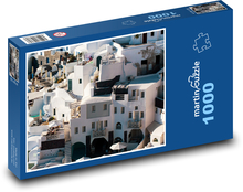 Domy pri mori - Santorini Puzzle 1000 dielikov - 60 x 46 cm 