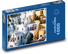 Santorini – Biele mesto Puzzle 1000 dielikov - 60 x 46 cm 