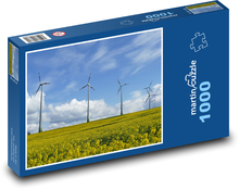 Wind energy Puzzle 1000 pieces - 60 x 46 cm 