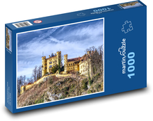 zámok Hohenschwangau Puzzle 1000 dielikov - 60 x 46 cm 
