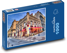 Kaviarne v historickom centre Bordeaux Puzzle 1000 dielikov - 60 x 46 cm