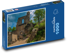 Deutschland, Sachsen - Oybin Puzzle 1000 Teile - 60 x 46 cm