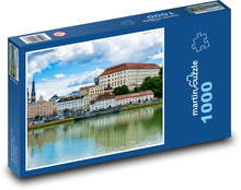 Rakúsko - Linz Puzzle 1000 dielikov - 60 x 46 cm 