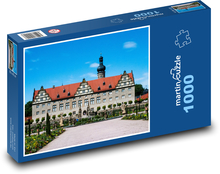 Německo - zámek Weikersheim Puzzle 1000 dílků - 60 x 46 cm