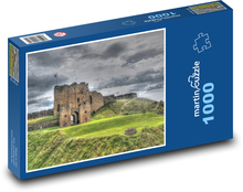 Kamenný hrad, Skotsko Puzzle 1000 dílků - 60 x 46 cm