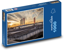 Přístav - Liverpool Puzzle 1000 dielikov - 60 x 46 cm 