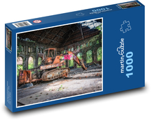 Verlassener Bagger Puzzle 1000 Teile - 60 x 46 cm