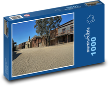 Western - the city Puzzle 1000 pieces - 60 x 46 cm 