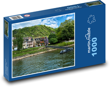 Bacharach am Rhein, Deutschland Puzzle 1000 Teile - 60 x 46 cm