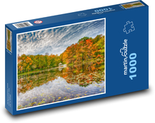 Autumn, lake, nature, park Puzzle 1000 pieces - 60 x 46 cm 