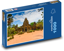 Cambodia - Ta Prohm Puzzle 1000 pieces - 60 x 46 cm 