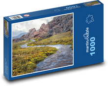 Kaukasus - Fluss Puzzle 1000 Teile - 60 x 46 cm