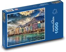 Österreich - Innsbruck Puzzle 1000 Teile - 60 x 46 cm