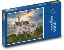 Německo - Neuschwanstein Puzzle 1000 dílků - 60 x 46 cm