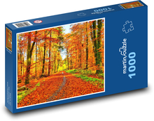 Podzimní příroda Puzzle 1000 dílků - 60 x 46 cm