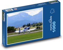 Športové lietadlo Puzzle 1000 dielikov - 60 x 46 cm 