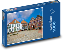 Německo - Meldorf  Puzzle 1000 dílků - 60 x 46 cm