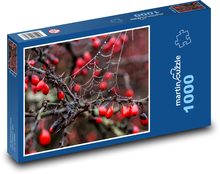 Hagebutten, Herbst Puzzle 1000 Teile - 60 x 46 cm