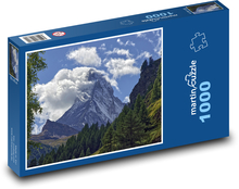 Alpy - Matterhorn Puzzle 1000 dílků - 60 x 46 cm