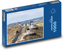 Windmühlen - Spanien Puzzle 1000 Teile - 60 x 46 cm