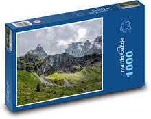 Mountains and mountain meadows Puzzle 1000 pieces - 60 x 46 cm 