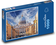 Itálie - Řím Puzzle 1000 dílků - 60 x 46 cm