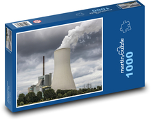 Elektráreň, energia Puzzle 1000 dielikov - 60 x 46 cm 