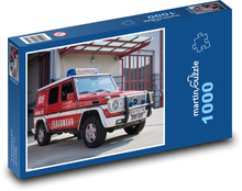 Mercedes - Fire truck Puzzle 1000 pieces - 60 x 46 cm 