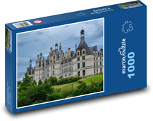 Boutique-Schloss der Loire Puzzle 1000 Teile - 60 x 46 cm
