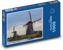 Windmills Puzzle 1000 pieces - 60 x 46 cm 