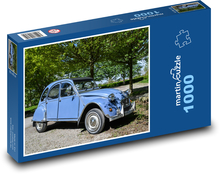 Auto z Provence Puzzle 1000 dílků - 60 x 46 cm